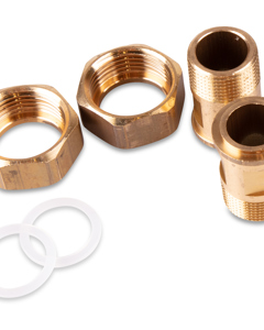 Anschlussverschraubung 3/4"AG x 1"IG (Paar)